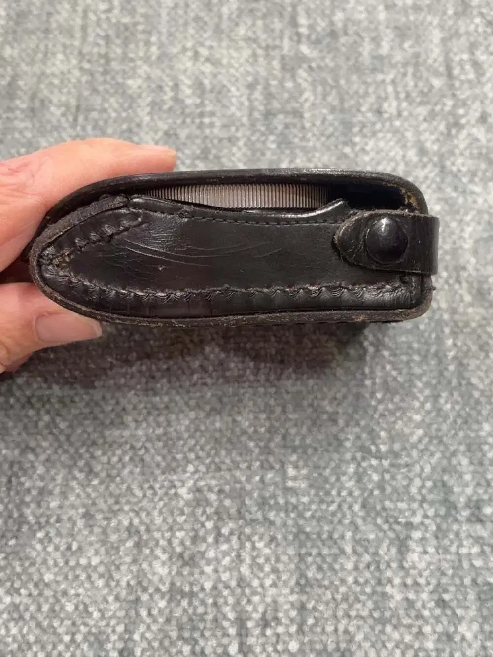 Vintage DeJur USA Exposure Meter with Original Leather Case
